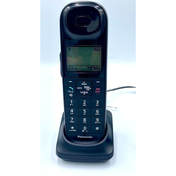 Panasonic KX-TGL432B Expandable Cordless Phone w/ Answering Machine- 2 Handset - Picture 3 of 4